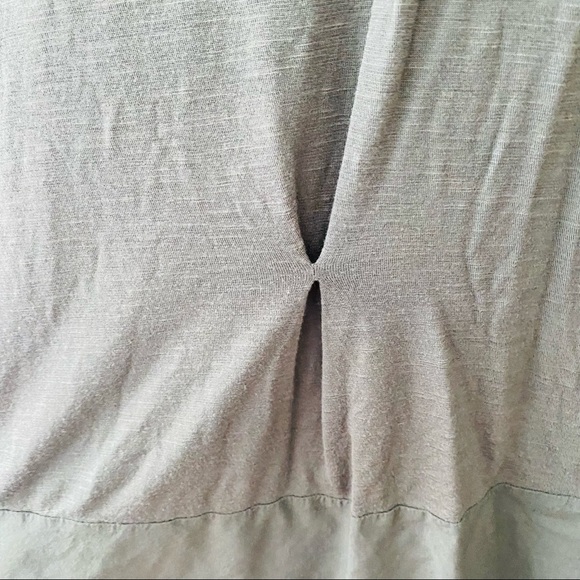 Postmark by Anthro. Short Sleeve Top Green Sz Medium - Picture 8 of 9